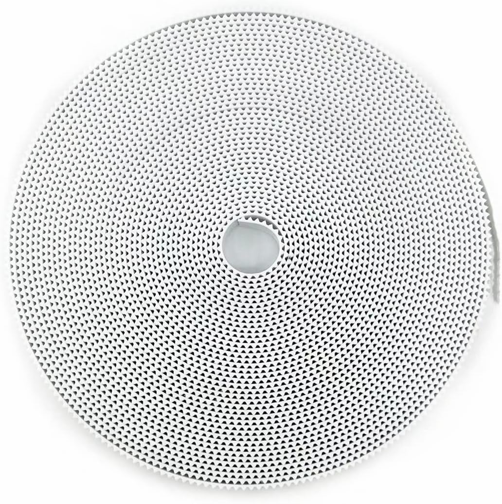 3D Printer 10M Timing Belt, Gt2 Timing Belt Width 6mm Timing Belt, Low Noise, Used for RepRap 3D Printer CNC White Steel Core Accessory