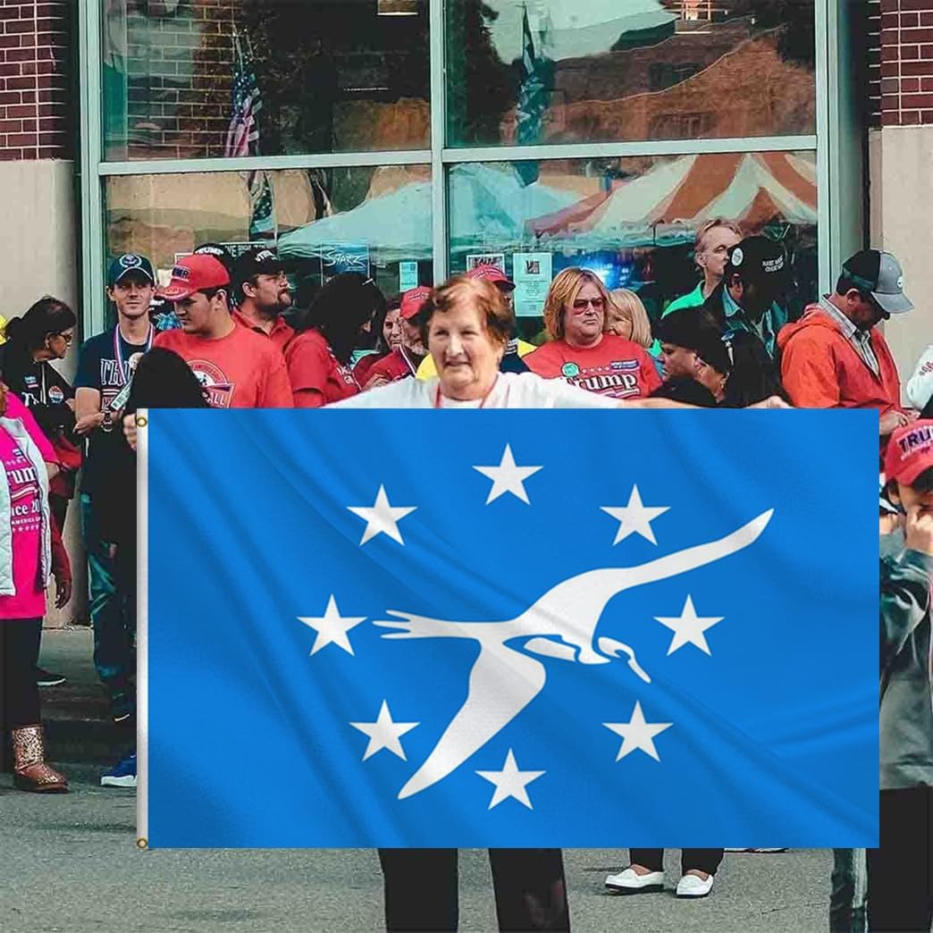 Corpus Christi City Flag 3x5FT,Heavy Duty 100D Polyester Flag,Vivid Colors,City of Corpus Christi Flags Banners with 2 Brass Grommets for Indoor Outdoor.