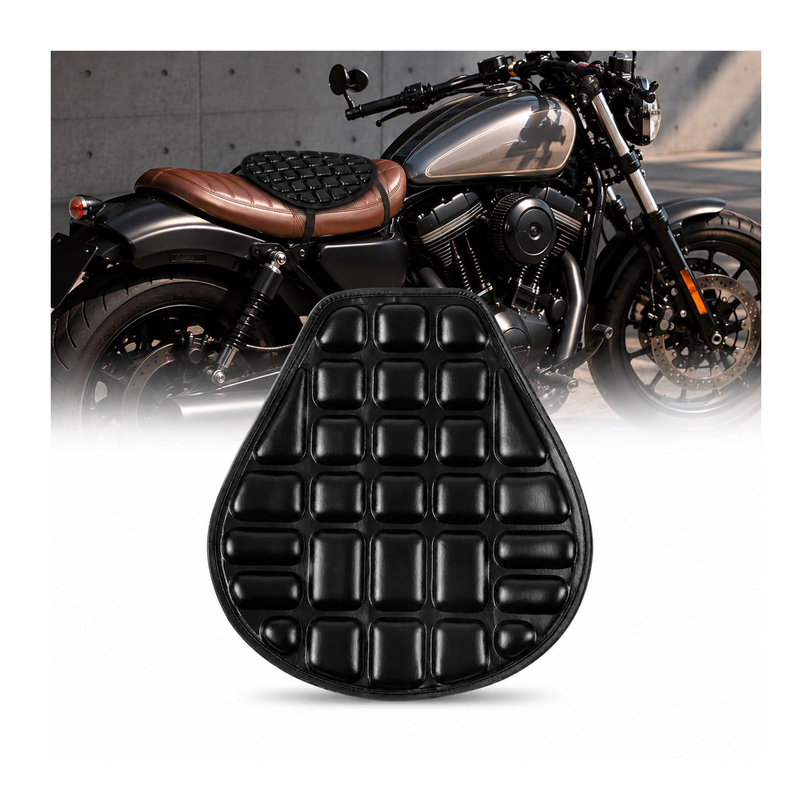 Cojín de asiento para moto Peugeot Tweet 125 ideal para repartidores y trayecto urbano