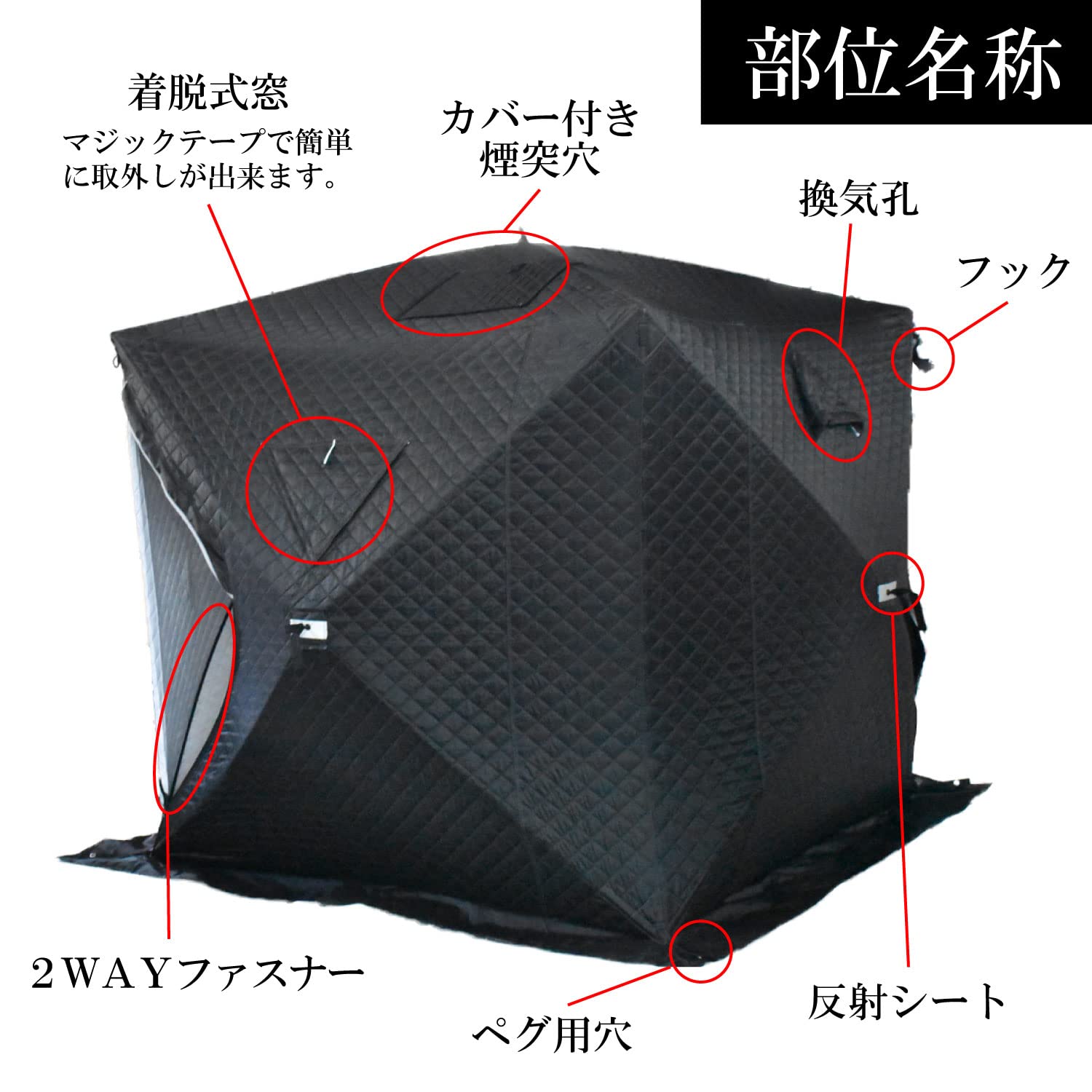 Amazon.co.jp: サウナテント + 薪ストーブ + カゴ ( 煙突穴付