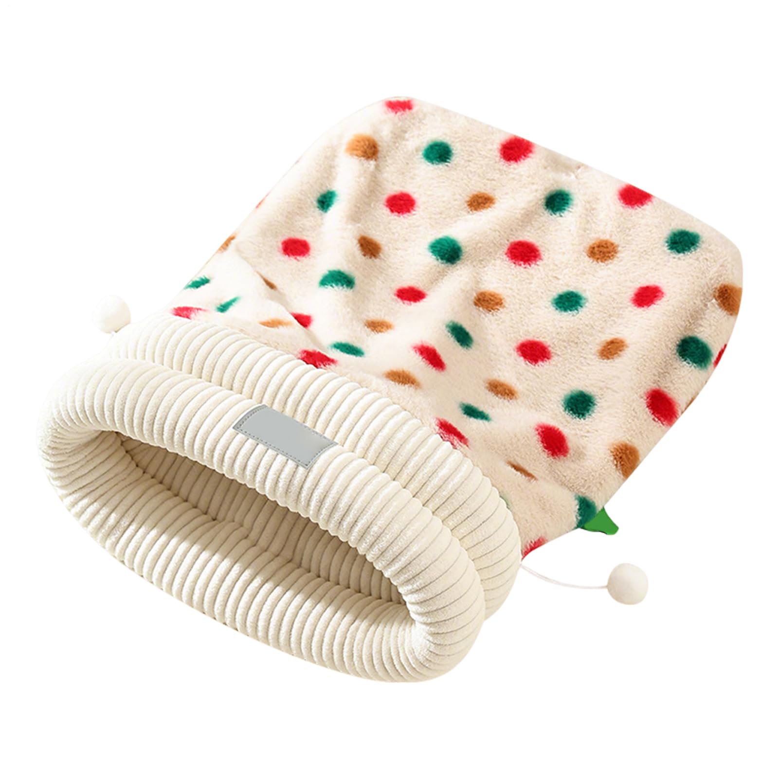 Sac de couchage en nid pour chat lit de sommeil thermique pour l'hiver