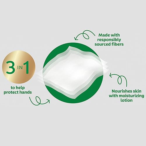 Miniatura 8 de Kleenex Loción de pañuelos faciales con aceite de coco, 8 cajas planas, 180 pañuelos por caja, 3 capas