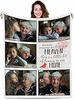 Vista 27 de MyPupSocks Manta Conmemorativa Personalizada con Foto, Manta de Simpatía Personalizada, Regalo Conmemorativo Personalizado para Pérdida de un Ser