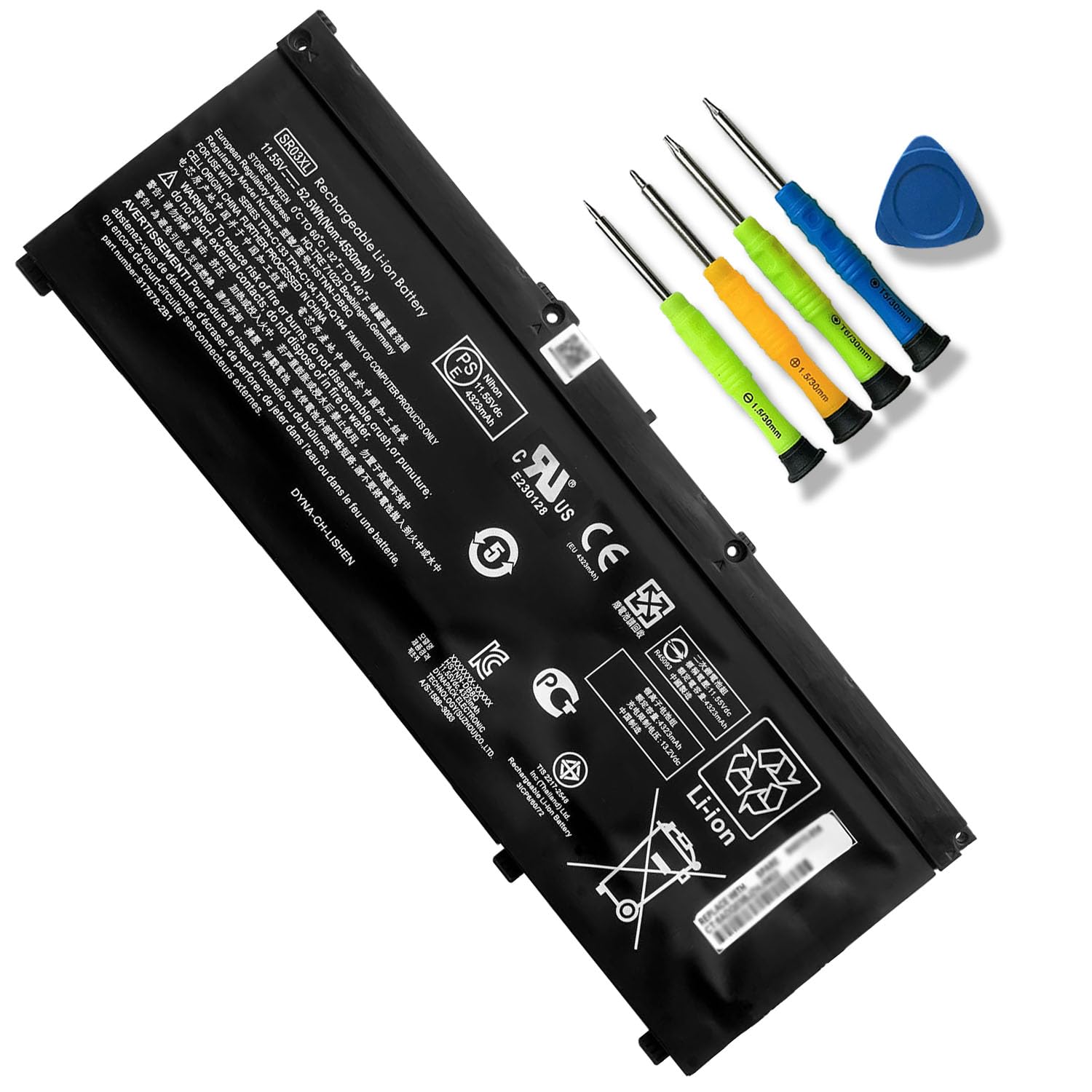 SR03XL SR04XL for HP Pavilion 15-cx0000 15-cx0000TX 15-cx0001ng 15-CX0058WM Envy x360 15-cn0000 15-cn0000ne 15-CN0000TX 15-CN0005TX, 15-cp0000 15-cp0005ng 15-cp0013nr 15-cp0014au 15-cp0599na 15-cx0020
