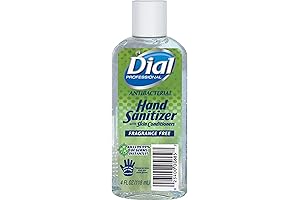 Dial Antibacterial Hand Sanitizer Gel with Skin Conditioners