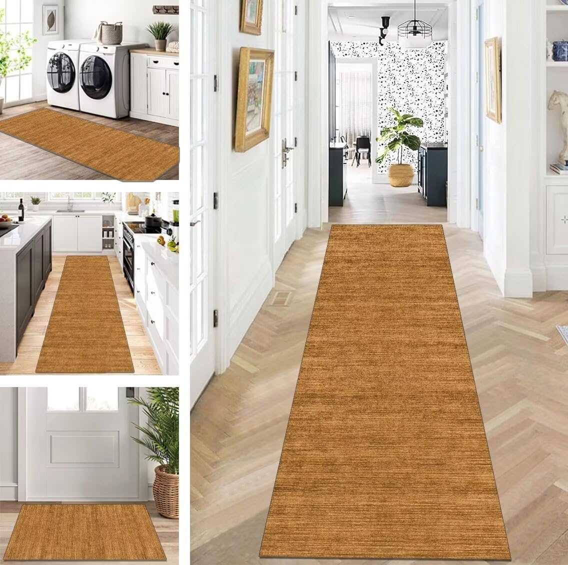 Tapis de couloir lavable et antidérapant GE 40x60 cm pour cuisine et chambre