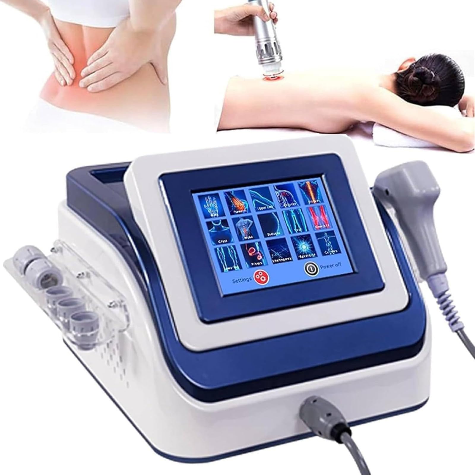 Apparecchiatura per Il Trattamento Della Terapia Con Onde D'urto Blue
