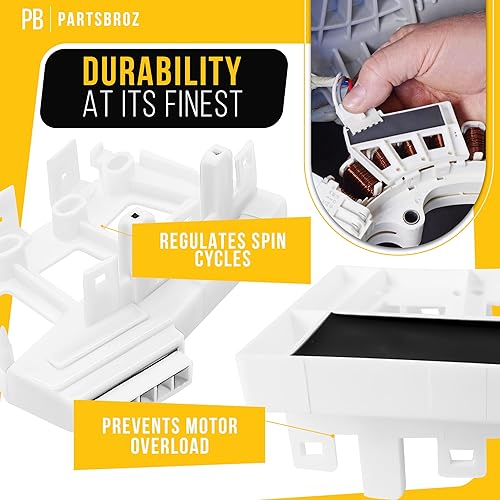 Miniatura 4 de PartsBroz 6501KW2002A Conjunto de sensor de posición del rotor de arandela - Compatible con LG Kenmore - Sustituye a 6501KW2002B AP4440680 PS3529186