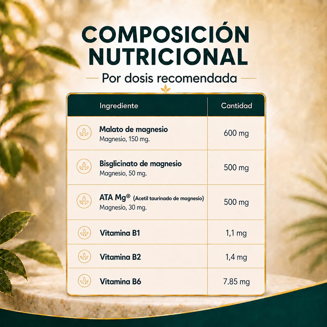 Equisalud - Holomega Triple Magnesio 180 Cápsulas - Ayuda a la Relajación Muscular y Sistema Nervioso - con Malato, Bisglicinato, ATA y Vitamina B6