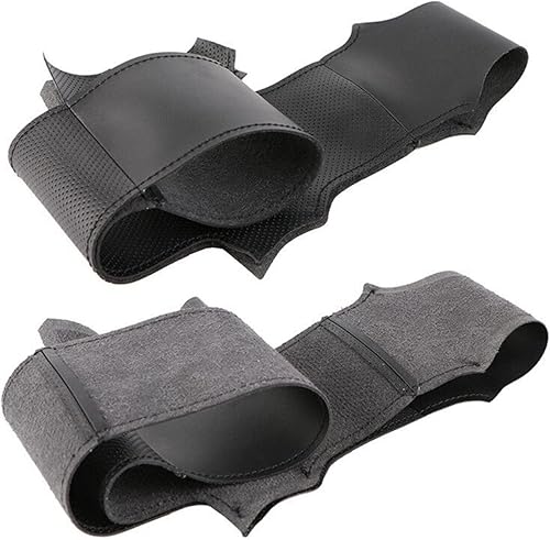 Miniatura 4 de MaJher Cubierta de volante de cuero para coche, para Nissan X-Trail Qashqai Rogue Rogue Altima Accesorios