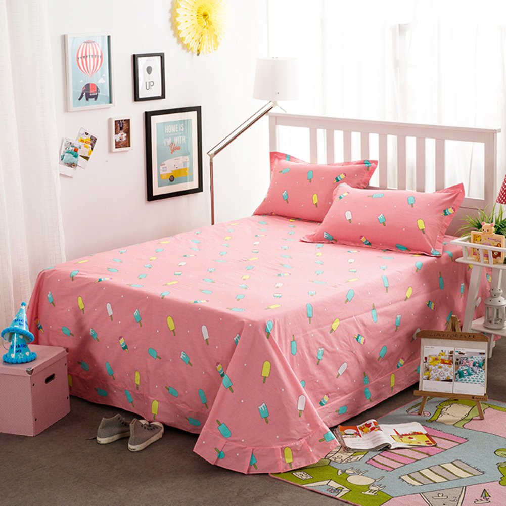 Drap de coton double sergé drapé protecteur 270x245cm pour des nuits apaisées