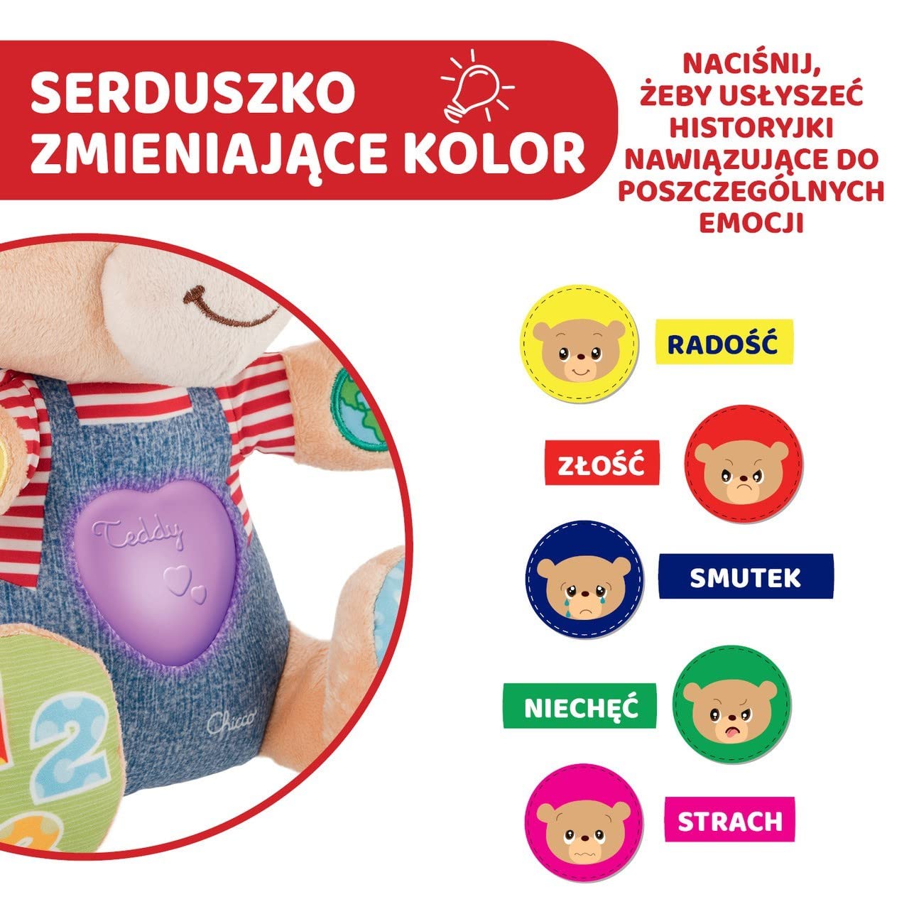 Chicco MiÅ› okazujÄ…cy uczucia PL/EN