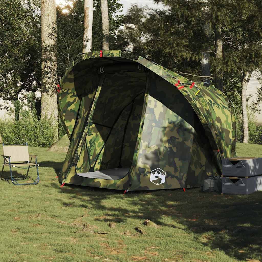 Tienda de Pesca 4 Personas Impermeable Verde Oliva