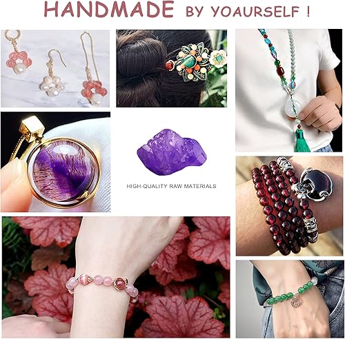 Miniatura 8 de 60 cuentas de piedra AAA de ojo de tigre azul de 0.236 pulgadas (0.236 in), cuentas de piedras preciosas naturales, cristal curativo, energía,