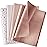 Larcenciel Rose Gold Tissue Paper, 120 Sheets, Metallic Gift Wrapping Paper for Gift Bags, Packaging, Flower, Valentines, Christmas, Wedding, Birthday Party, Holiday Decor, DIY Crafts (19.7 x 13.8 In)