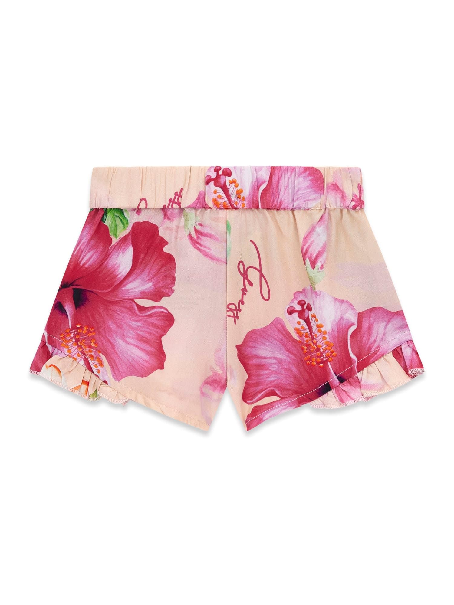 GUESS Pantaloncini Bimba Art K6GD01 WG5S2