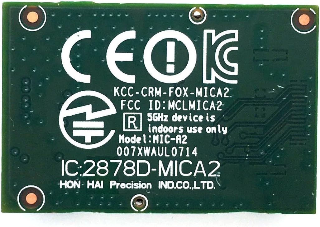 Rinbers Wifi Card PCB Board for Nintendo Wii U IC: 2878D-MICA2 MIC A2 Bluetooth WIFI Module