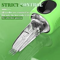 Vista 2 de INKin Kelly Cartuchos de tatuaje agujas 40 piezas mixtas #10 Bugpin curvado/redondo Magnum M-Taper 7RM 9RM 11RM 15RM 17RM