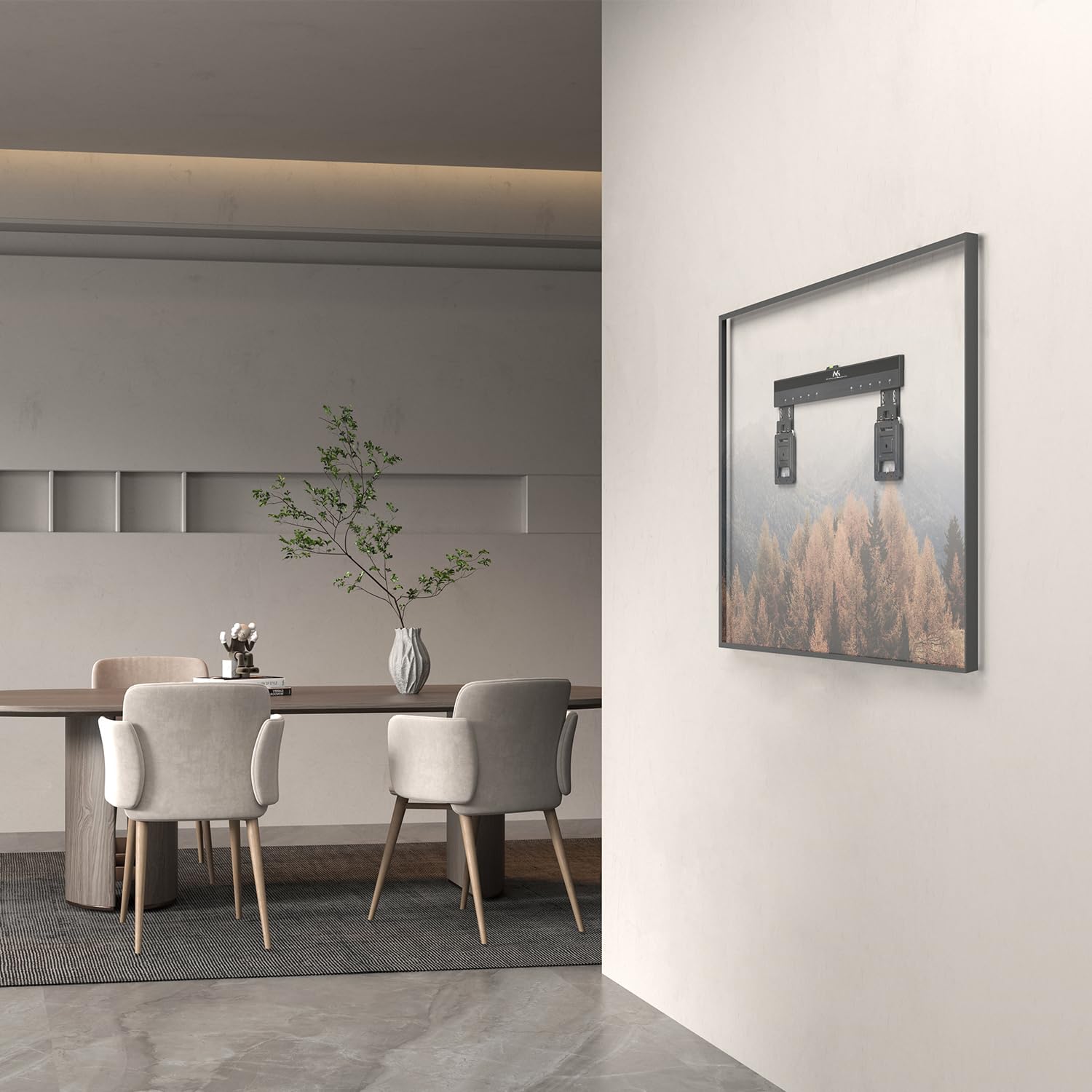 Soporte de Pared ultraplano Maclean para TV, 37-80", VESA máx. 600x400, MC-481