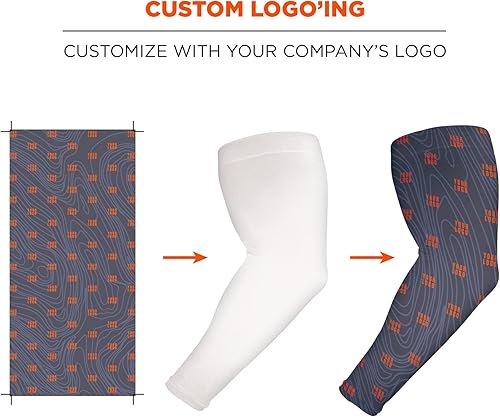 Miniatura 5 de Ergodyne Par de mangas de protección solar unisex para adultos