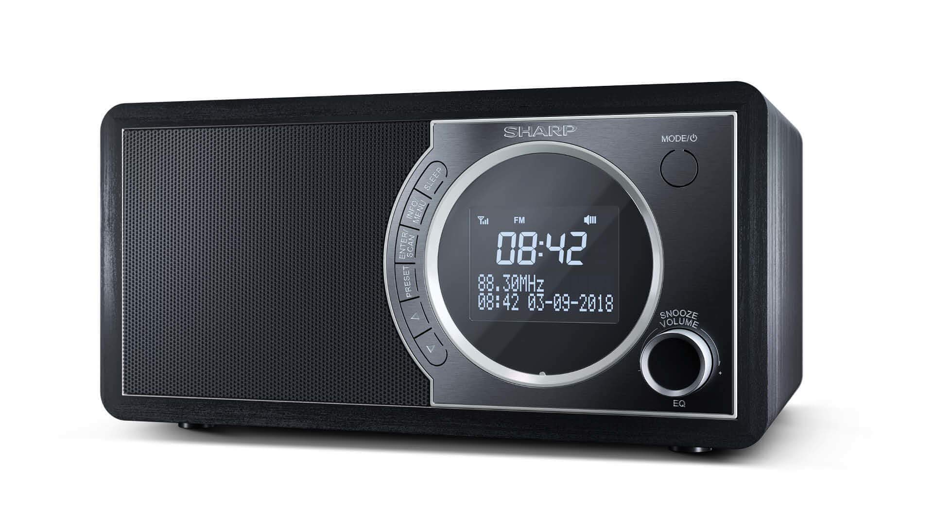 Sharp DR-450 radio Acero inoxidable