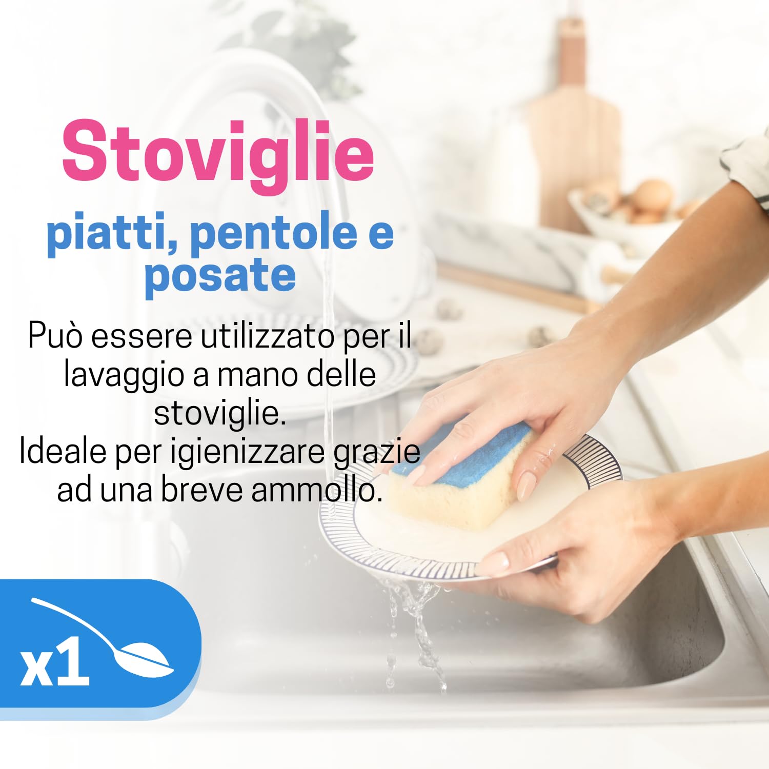Percarbonato di Sodio per Bucato Puro (10 Kg, 1700 Lavaggi) Smacchiatore Bucato ad Azione Sbiancante Smacchiante Igienizzante Naturale, Antimuffa, Busta Richiudibile - IN OMAGGIO 50gr di Acido Citrico
