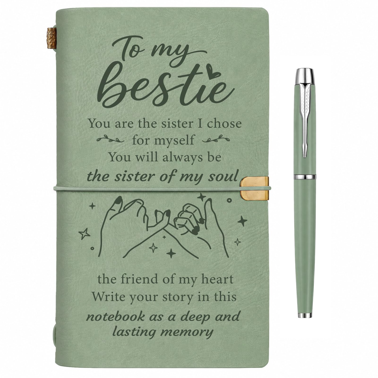 Best Friend Birthday Gifts For Women, Bestie Gifts, Journal Notebook