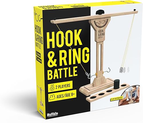 Buffalo Games - Batalla de gancho y anillo