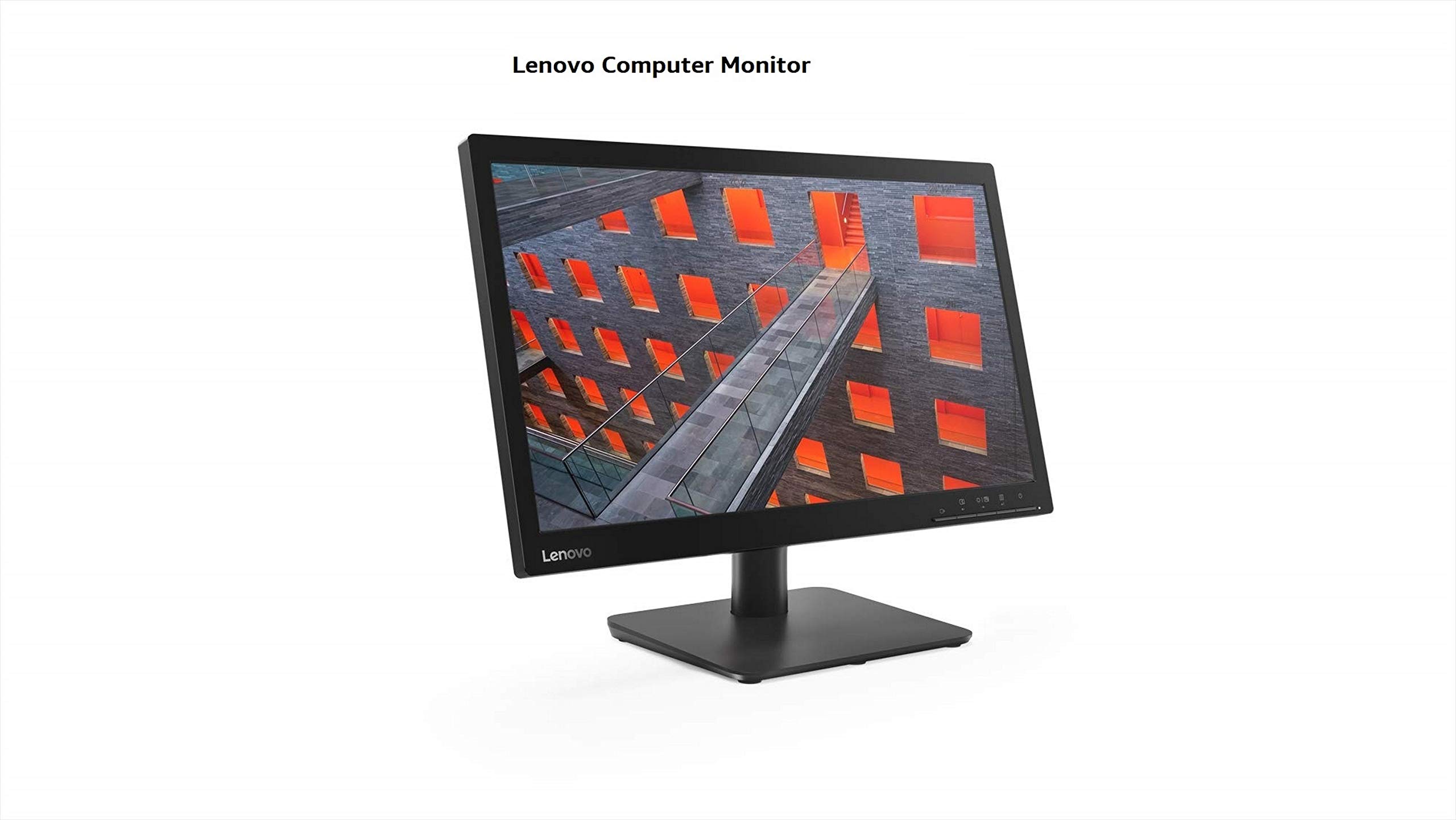 Lenovo V 19.5 inch (49.53 cm) LCD with LED Backlit lit Computer