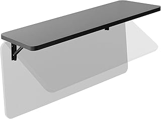 VIVO Wall Mounted Folding 43 inch Workbench, Fold Away Table Workstation...
