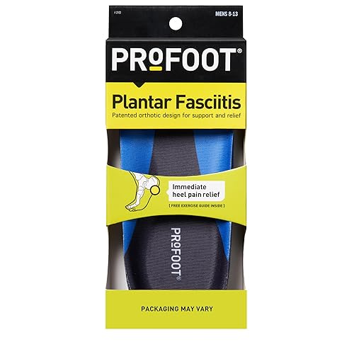 PROFOOT Plantar Fasciitis Orthotic Insoles for Men (Sizes 8-13) –