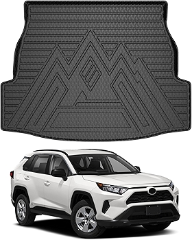 Cacartist 汽车行李厢垫 适配丰田RAV4（2019-2025）全天气防水TPE重型后备箱垫