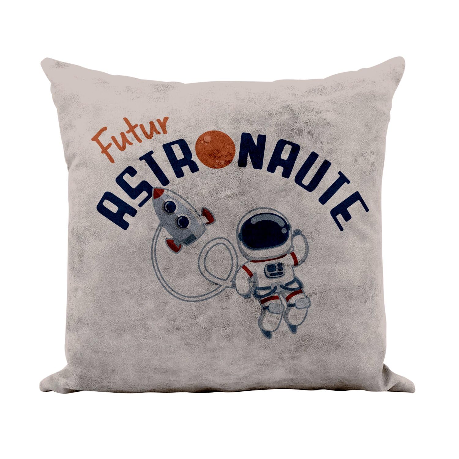 Coussin camel astronaute lune pour décorer une chambre d'enfant