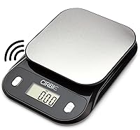 Vista 1 de Talking Kitchen Scales - Big Numbers with Clear Loud Voice North American Accent (Black)