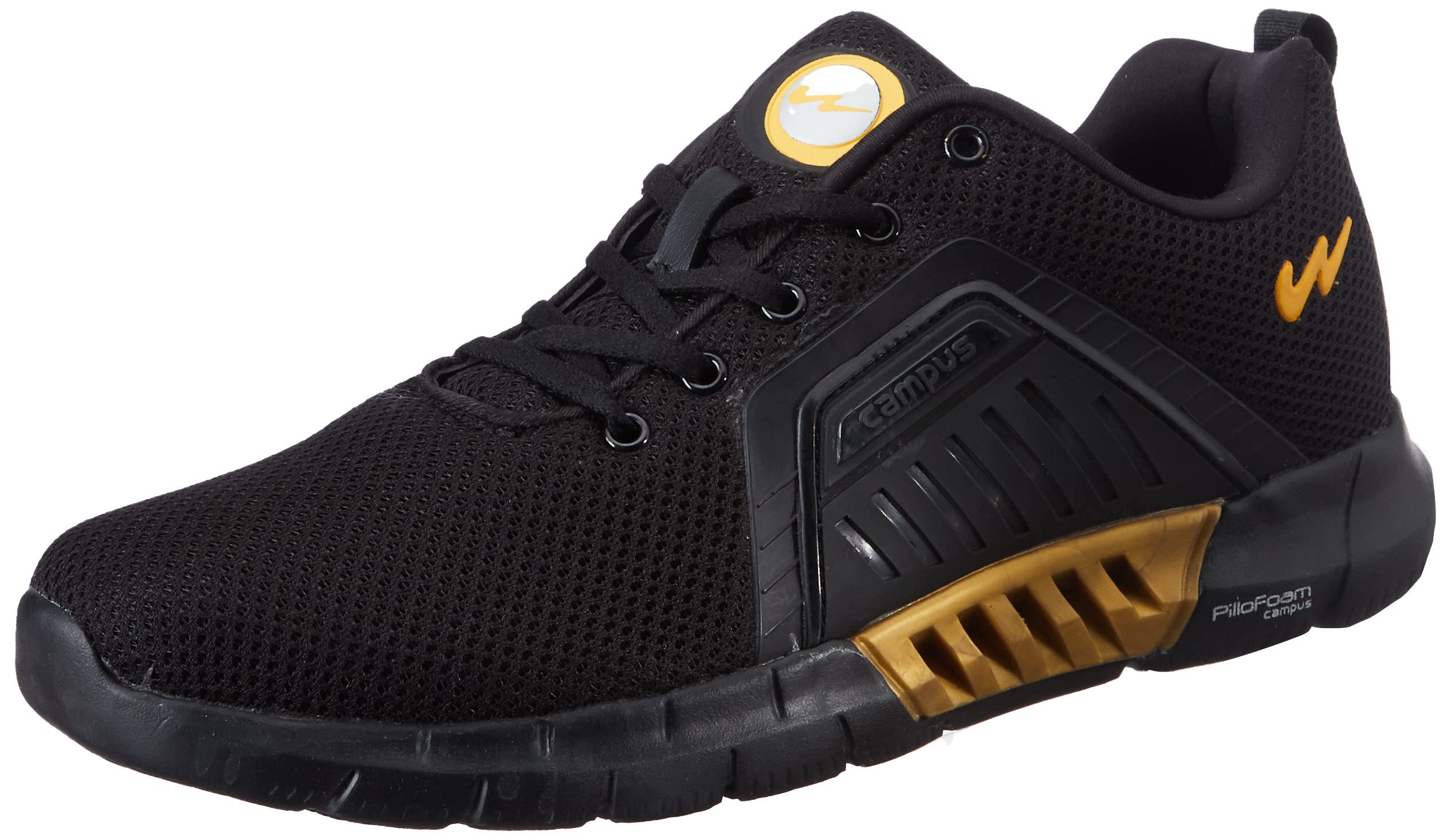 Campus Mens Center BLK/Golden Running Shoes - 6UK/India 9G-147 (B08XK8L7KY) Amazon Price History, Amazon Price Tracker