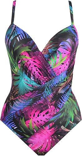 Miniatura 4 de Miraclesuit Traje de baño Caliente Tropica Bonita con aros y control de abdomen de una pieza para mujer