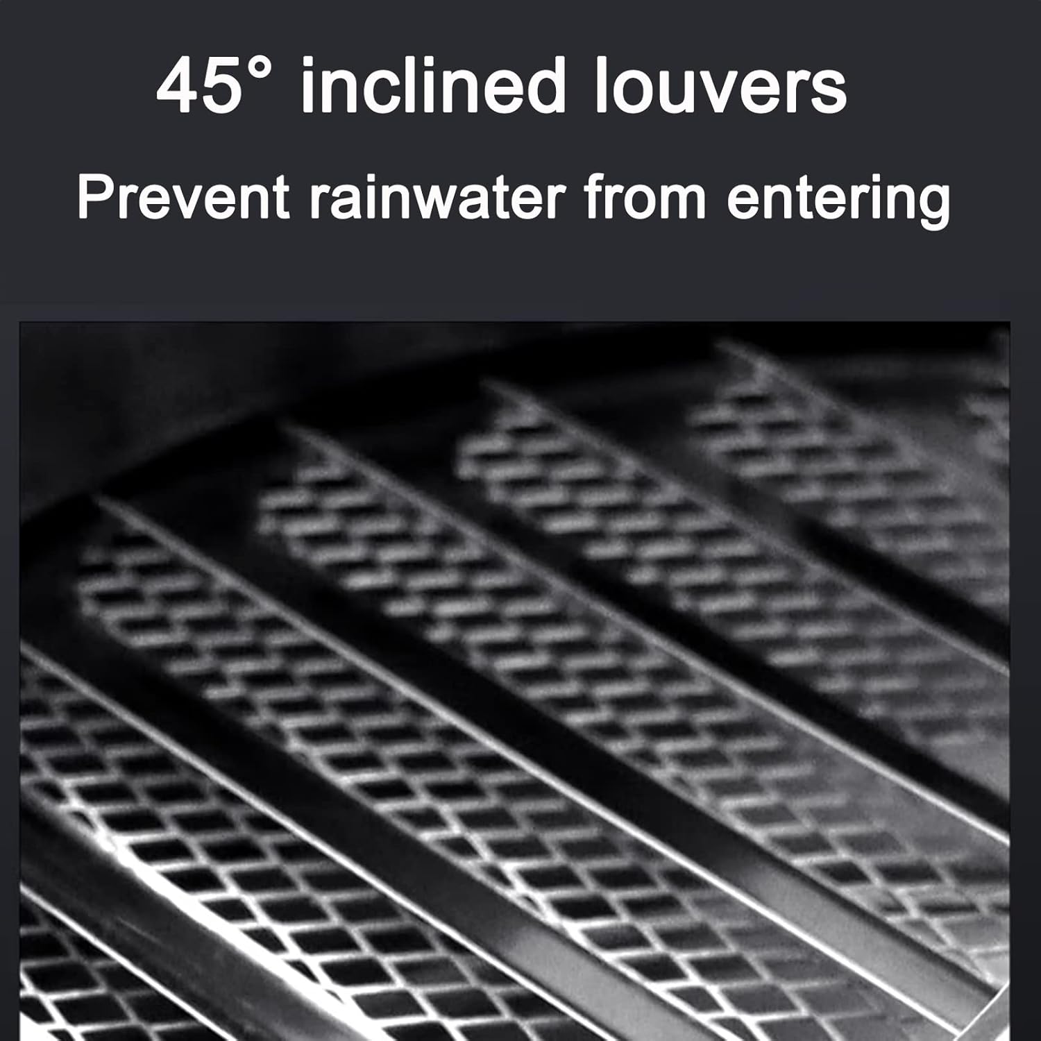 Air Vent Cover,Stainless Steel Air Vent, Prevents Rainwater Backflow Prevents Debris from Entering, for Bathroom, Fan(250mm(98.4"))