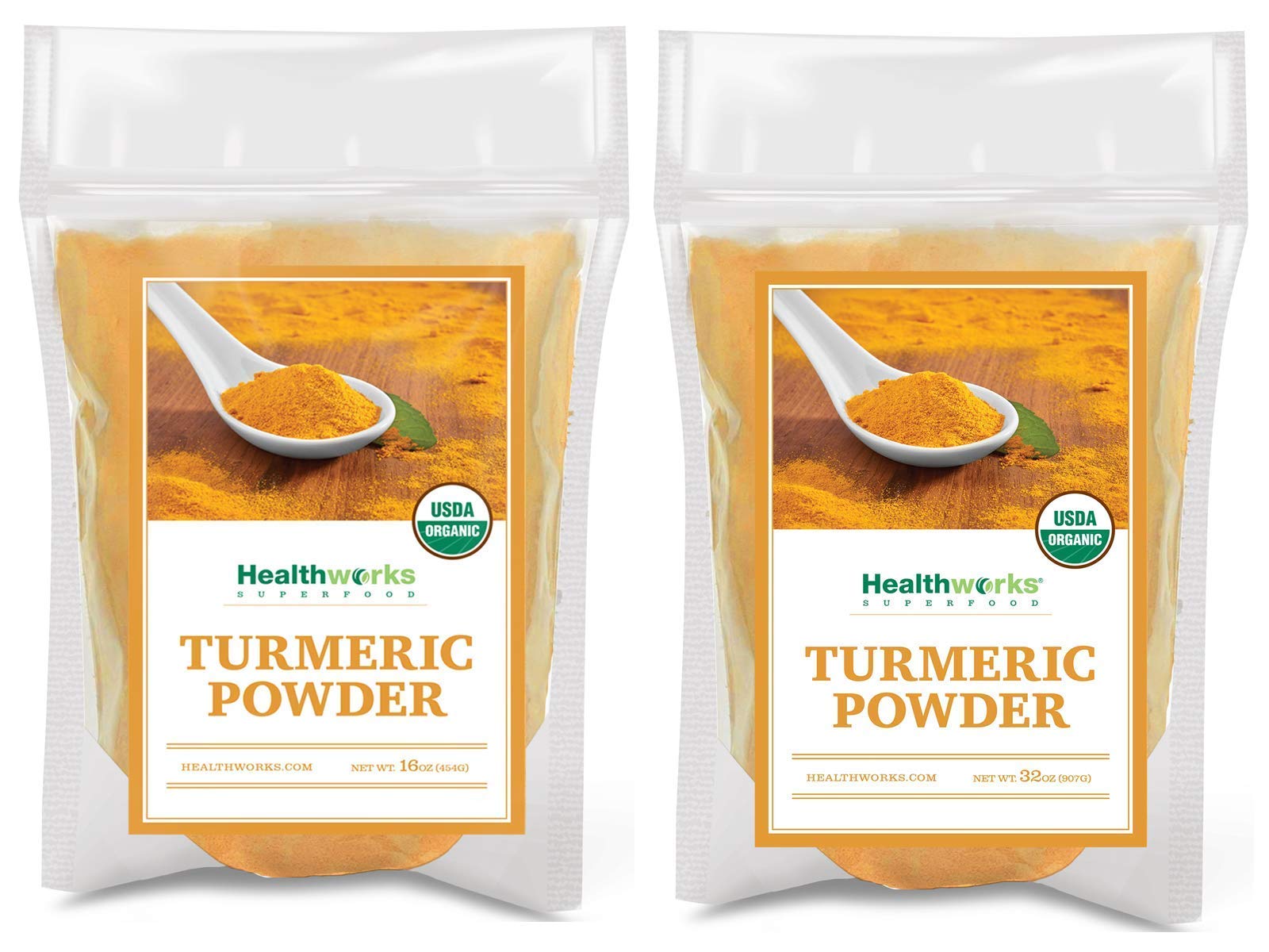 Healthworks Turmeric Powder (48 Ounces / 3 Pound) | Ground Raw Organic | Curcumin & Antioxidants | Keto, Paleo, Vegan, Non-GMO | Anti-Inflammatory