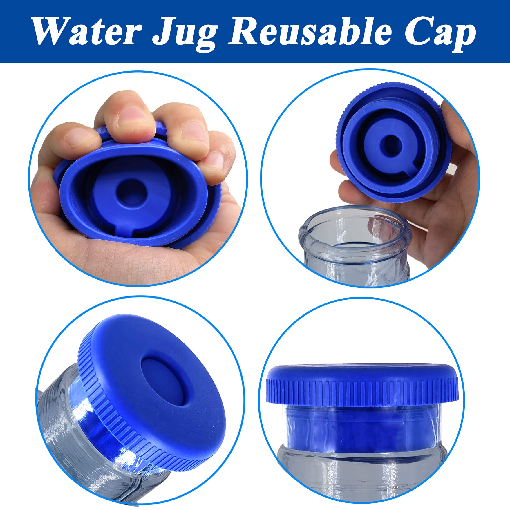 Lot De Bouchons De Rechange En Silicone Pour Bouteilles D'eau