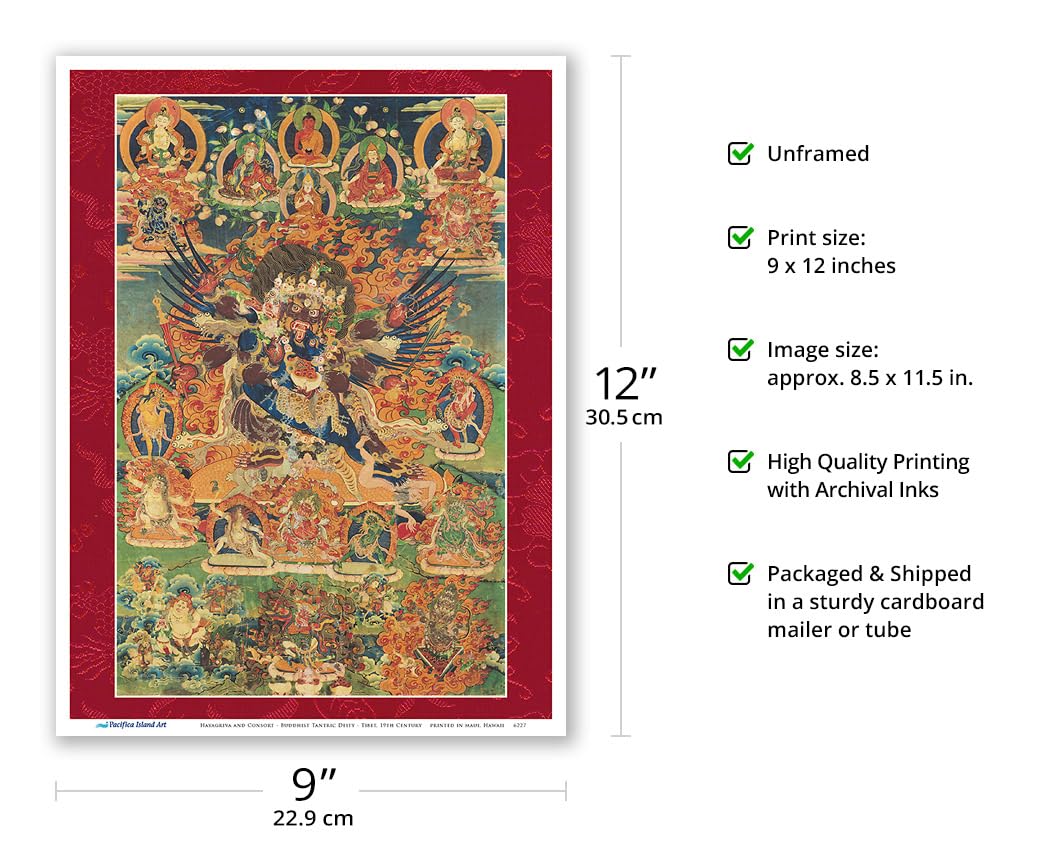 Amazon.co.jp: Hayagriva and Consort - 仏教タントラ神