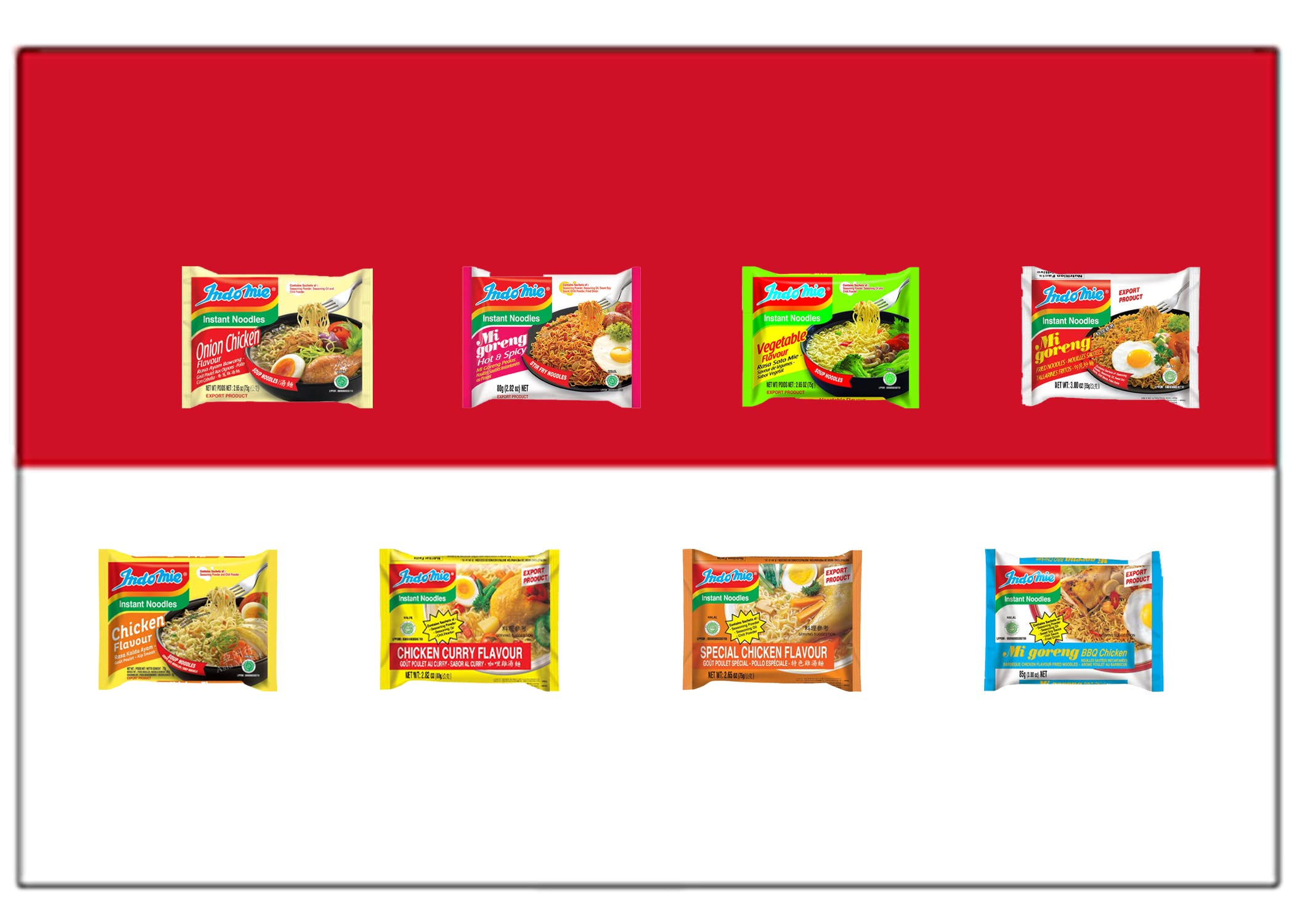 Ramen Noodles from Around the World Snack Box Variety Pack of 10