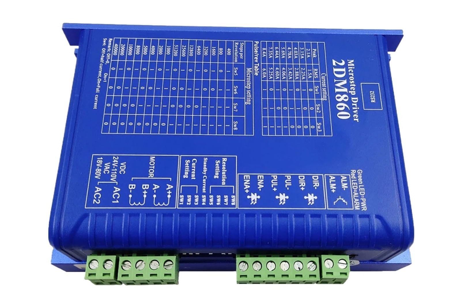 Driver 2DM860 numérique biphasé pour résoudre les pertes de pas en gravure - 7