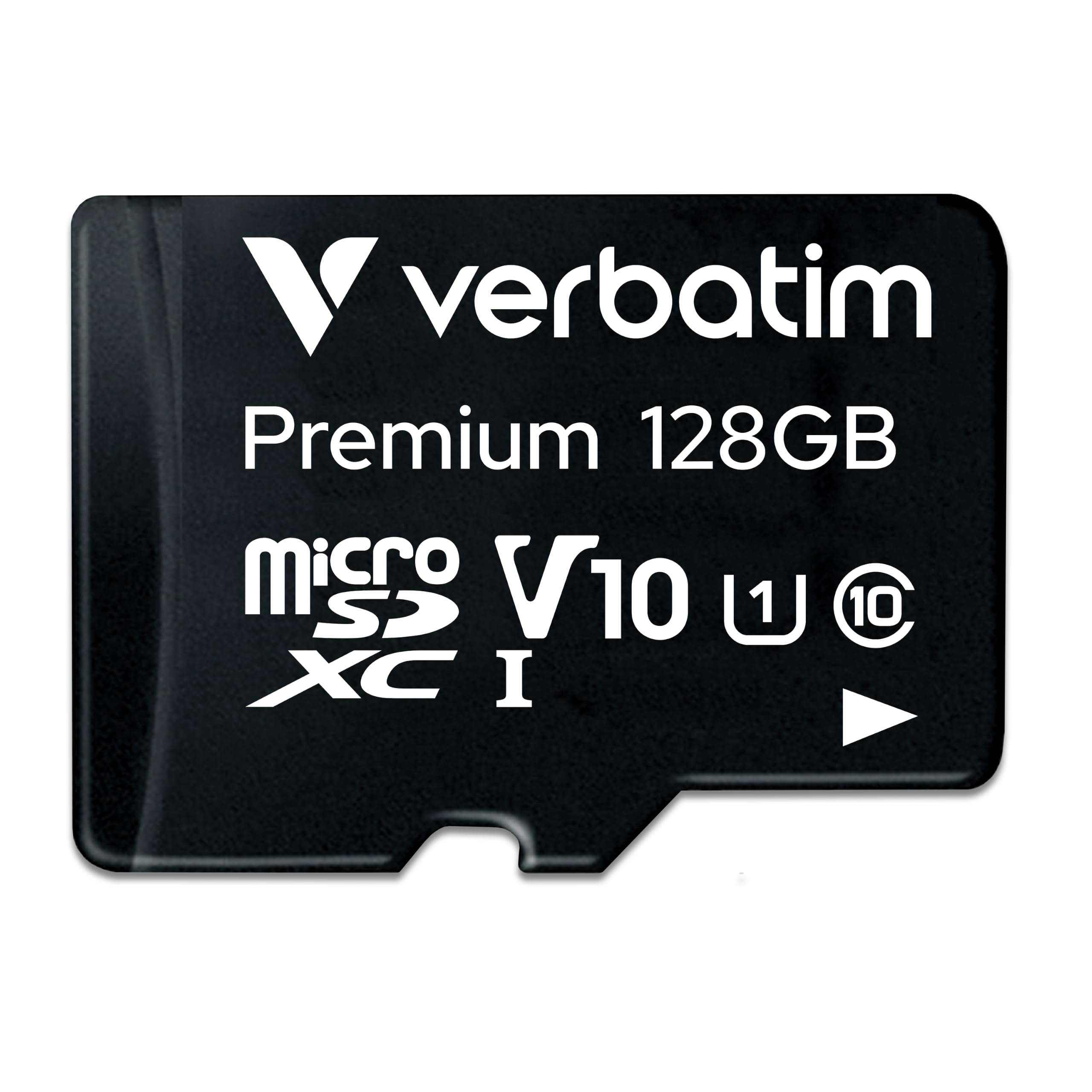 128GB microSDXC Memory Card with Adapter, UHS-I U1 V10, 90MB/s