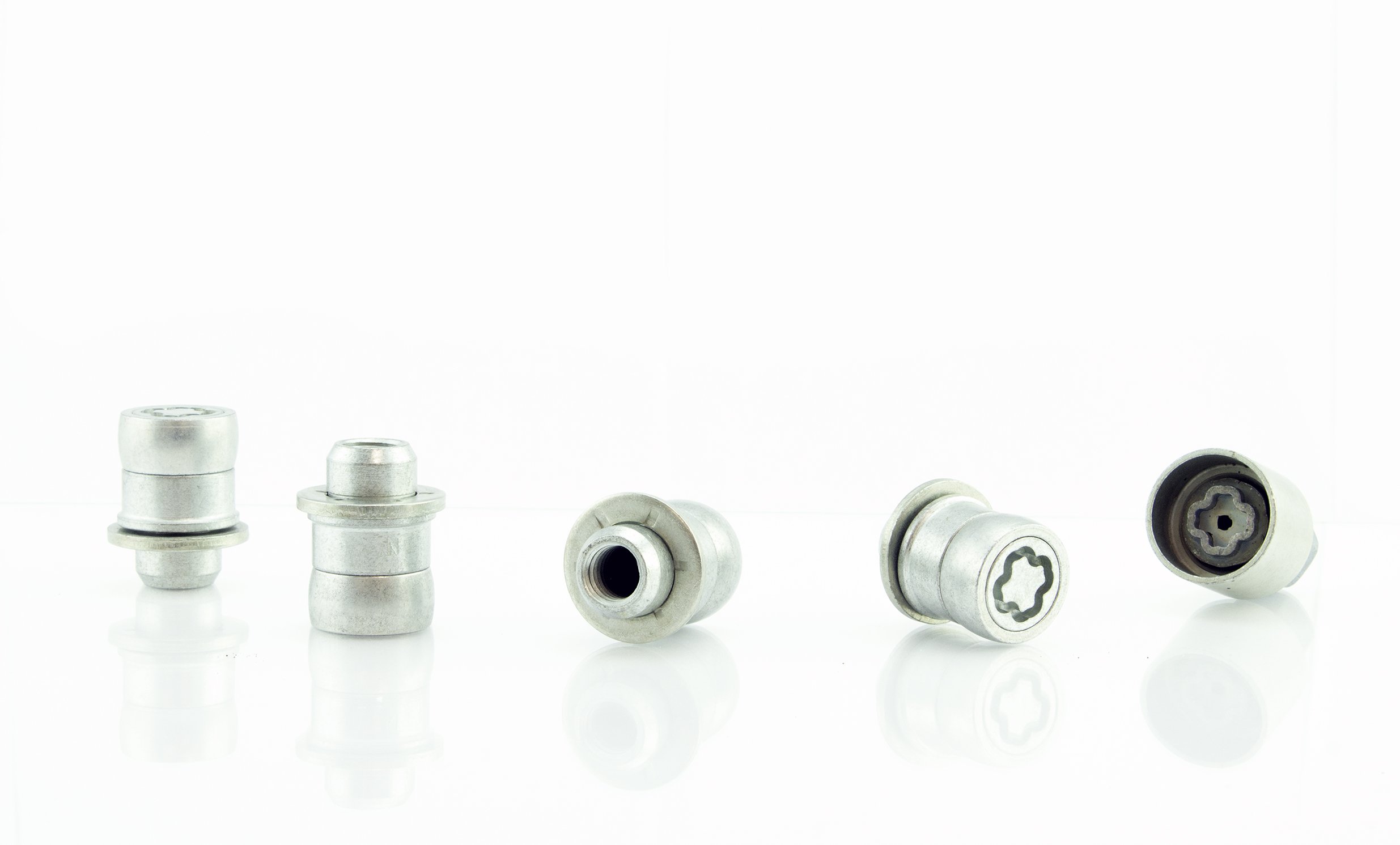 Fits Jaguar X-Type Models 2009 To 2024 Heyner Germany Stil Block PRO Locking Wheel Nuts 782/5 M12x1.5 - View #4