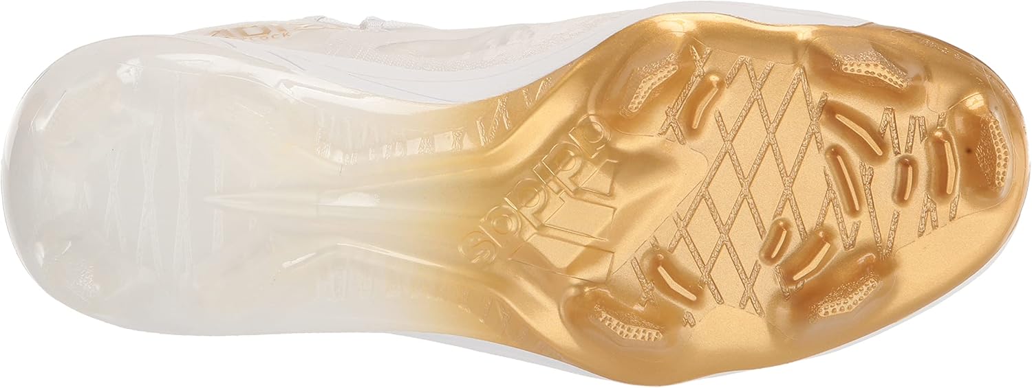 Adidas Men's Adizero Afterburner 9 NWV TPU White/Gold Metallic/Gold Metallic 14 Adult - Image 4