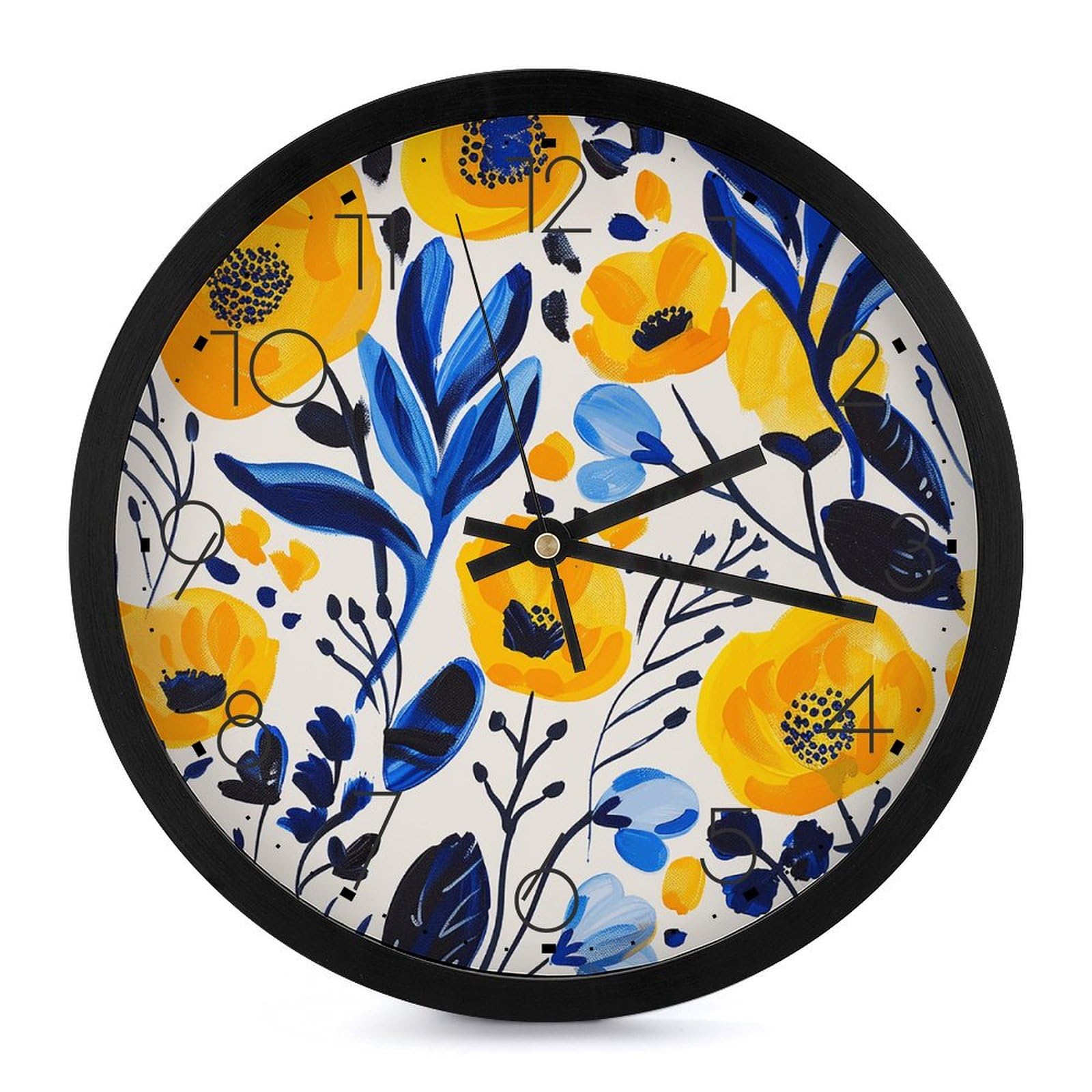 Horloge murale numérique à piles pour en finir avec les fils du salon