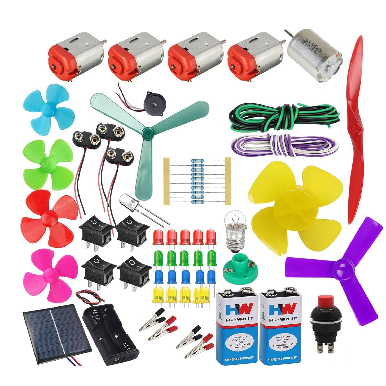 NEXT GEEK Electronic kit for Kids Science Experiment kit 72 Component with Instruction Guide for 75 Projects