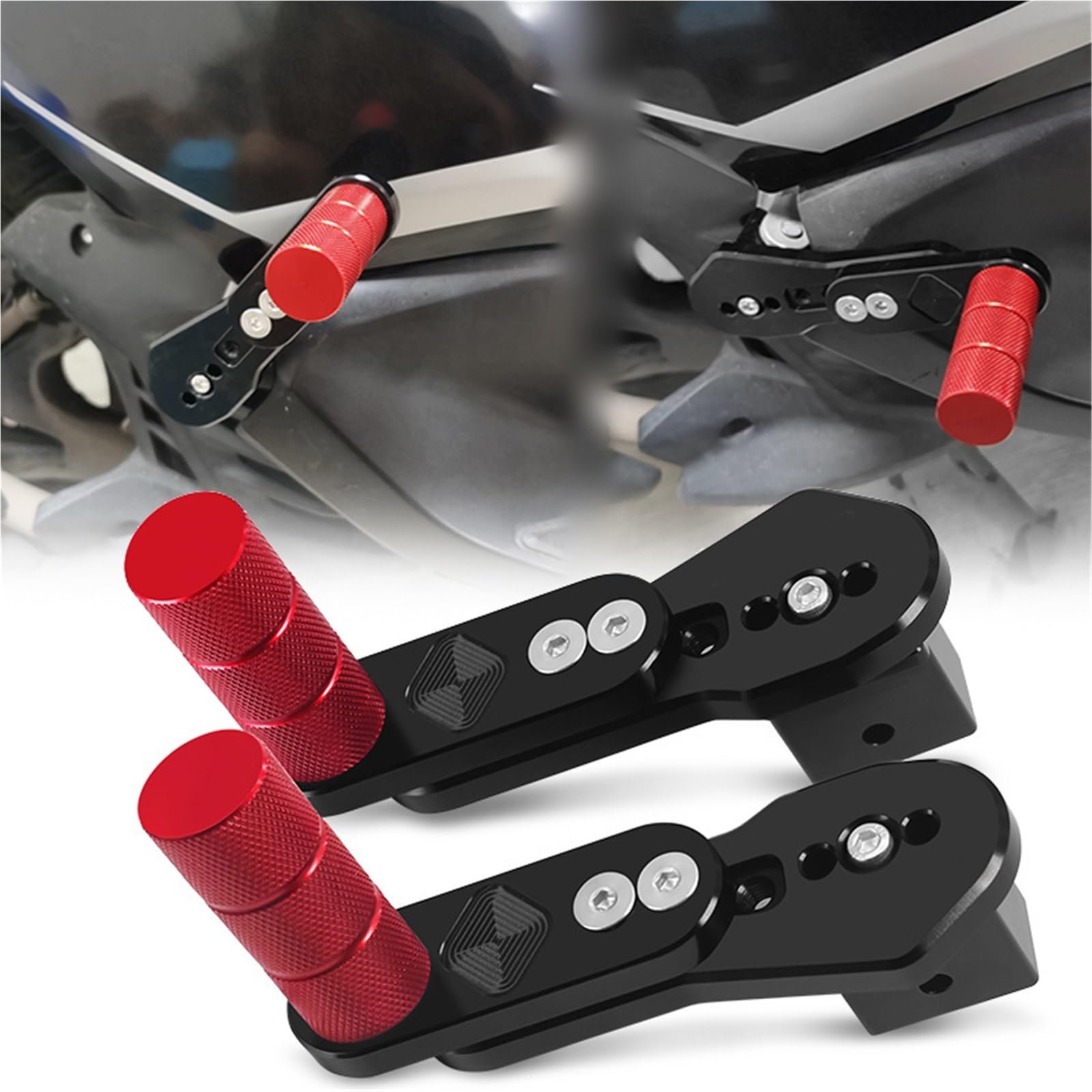 Repose-pieds de voyage pour VERSYS 650 et Z650RS