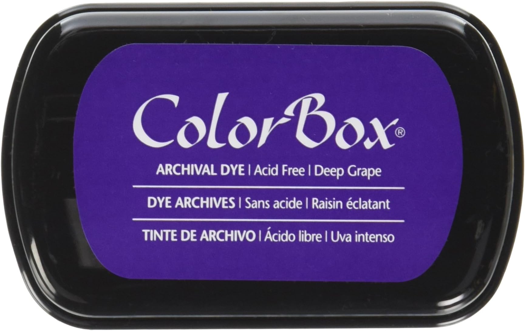 ColorBox Archival Dye Ink Full Size Inkpad, Deep Grape
