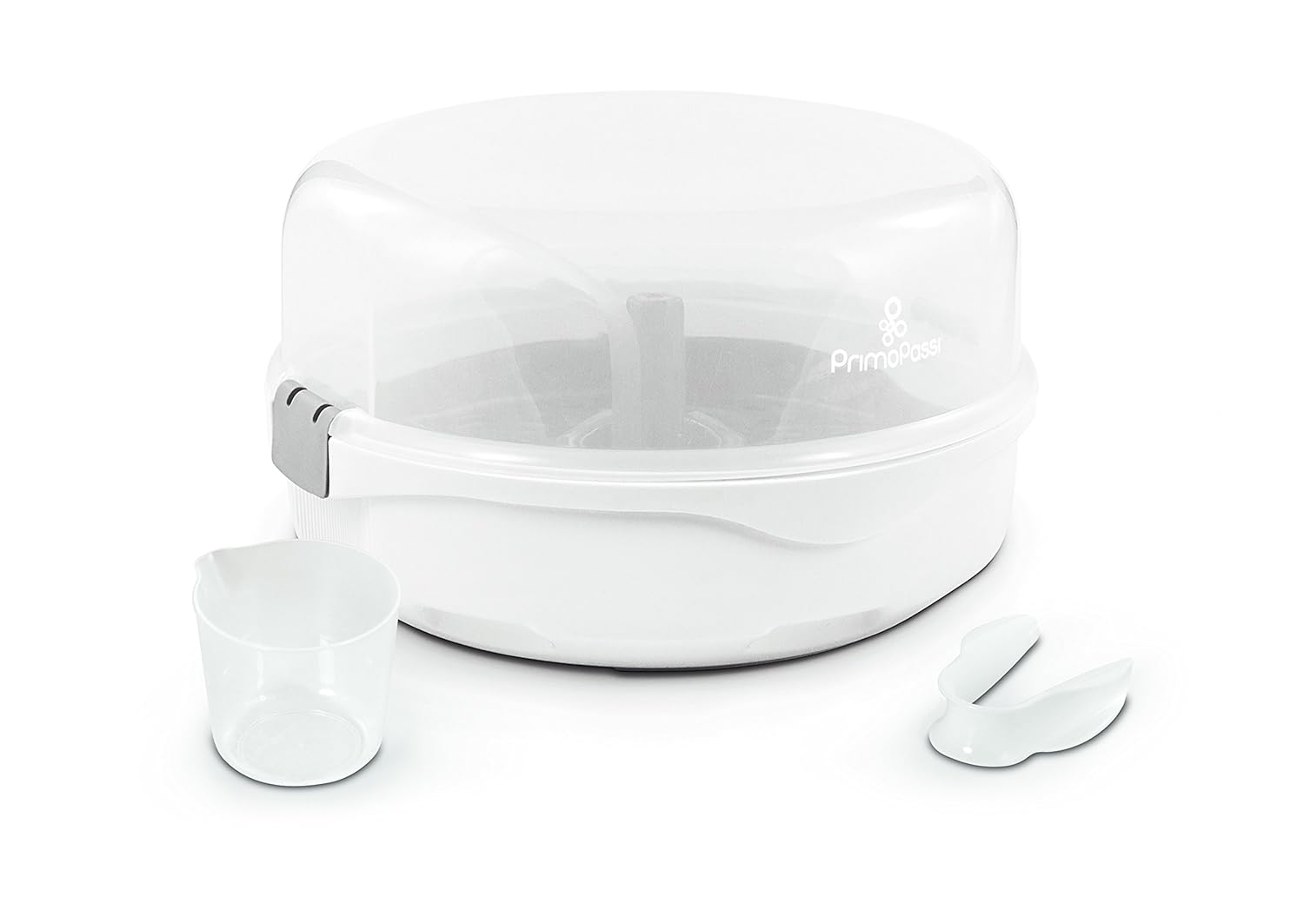 Baby Bottle Sterilizer Microwave Steam Sterilizer for Baby Bottles by Primo Passi